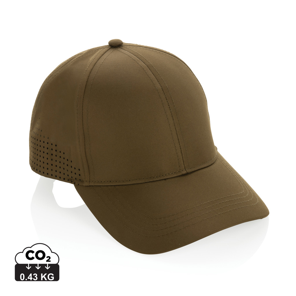 Casquette promotionnelle sport en rPET Impact AWARE™ Vert 